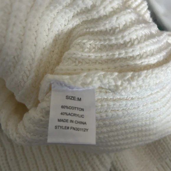 Fashion NOVA Varsity Blues Sweater Medium - Picture 6 of 7